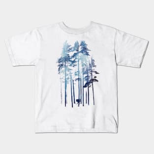 Winter Wolf Final Kids T-Shirt